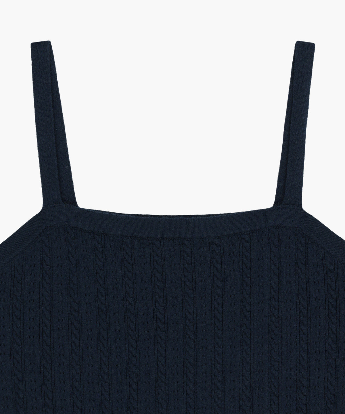 W SMALL CLASSIC LOGO HALF KNIT CARDIGAN SET UP navy
