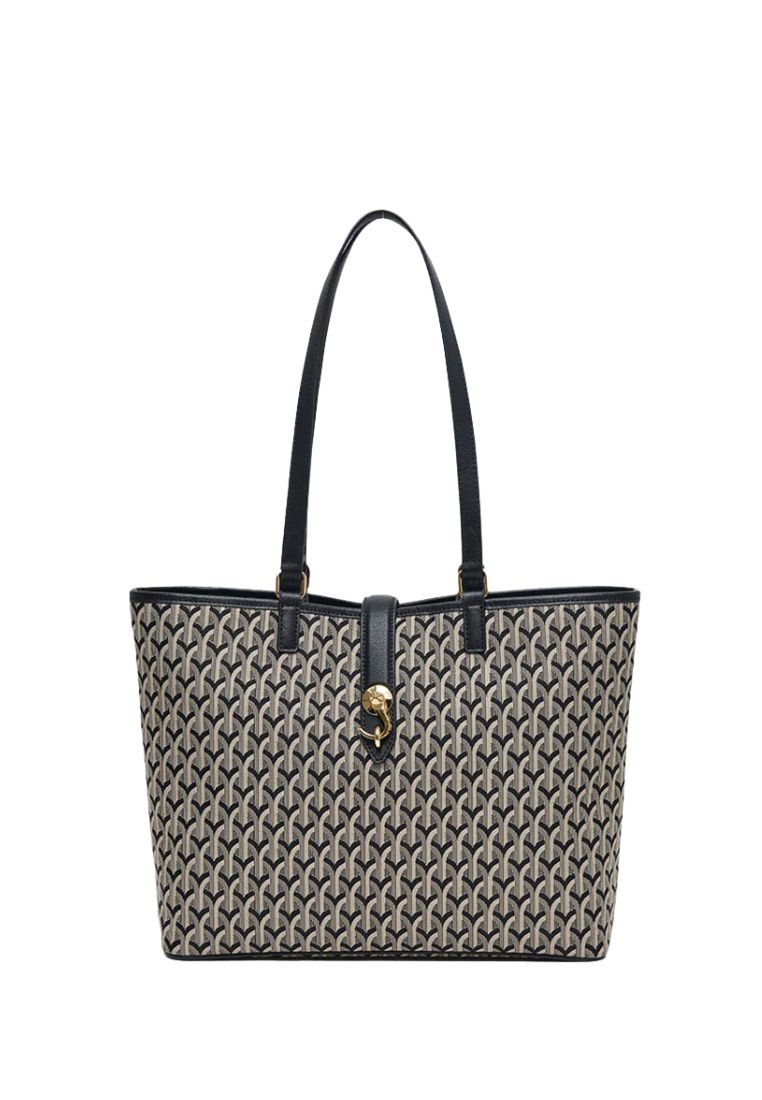 Wanda Shopper Jacquard Black