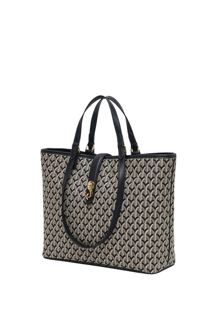 Wanda Shopper Jacquard Black