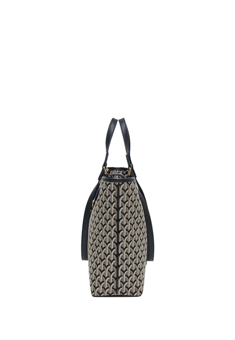 Wanda Shopper Jacquard Black