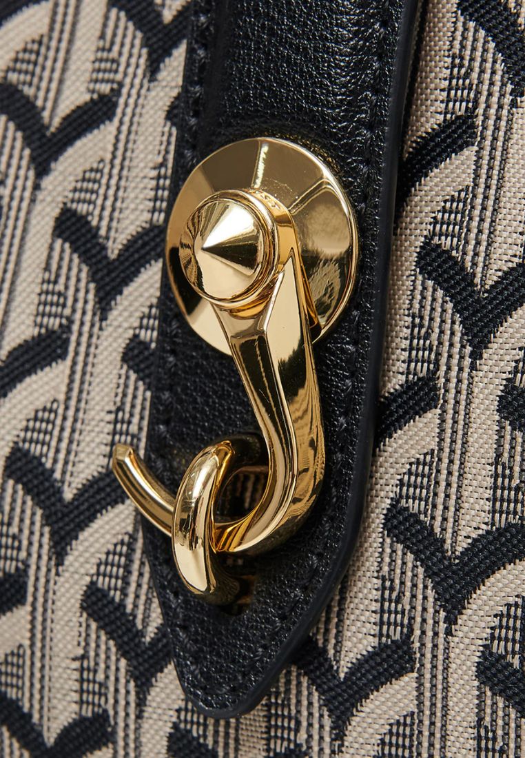 Wanda Shopper Jacquard Black