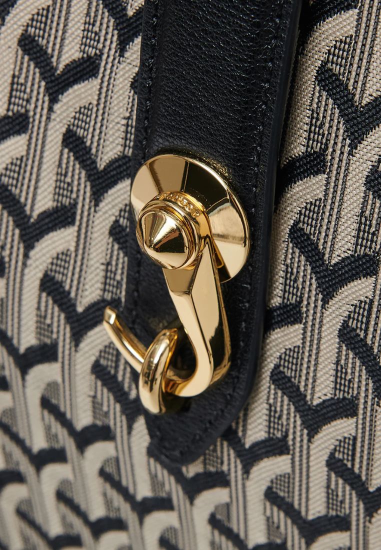 Wanda Shopper Jacquard Black