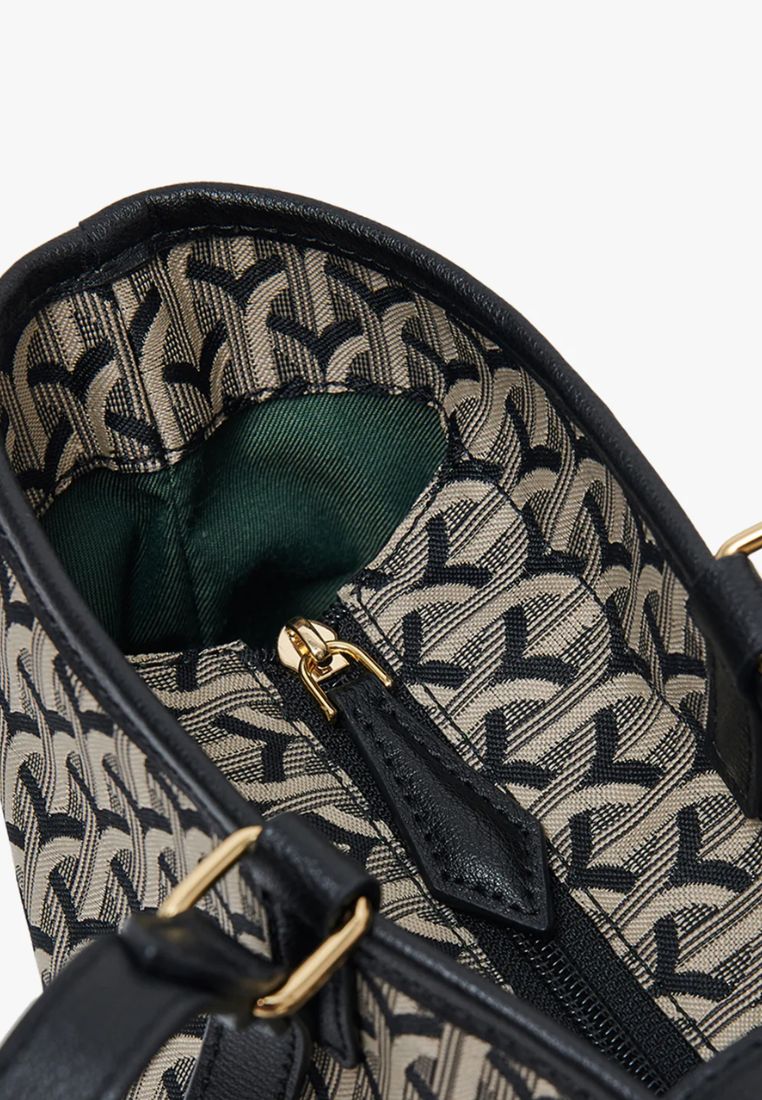 Wanda Shopper Jacquard Black