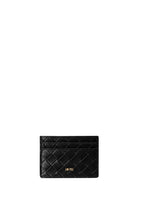 Woven Texture Card Holder – Black