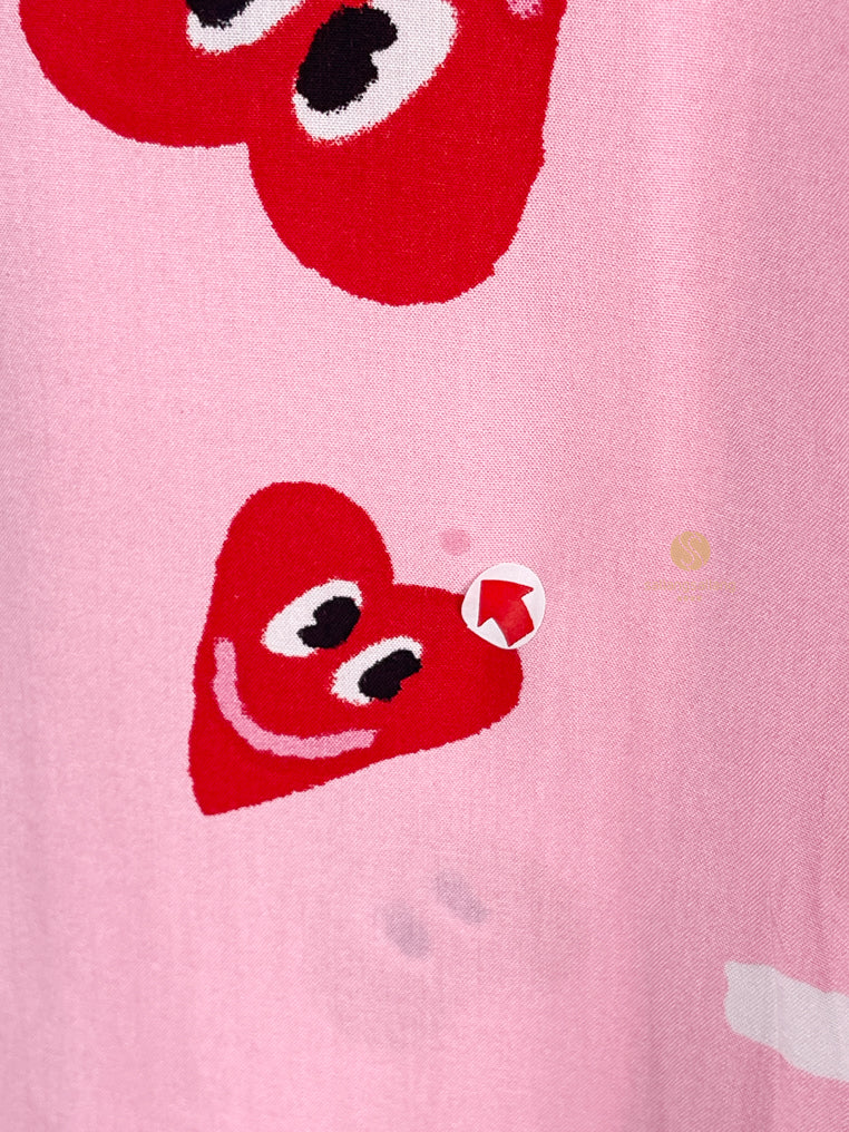 [DEFECT SALE 279] Soft Pajama Set Heart Ria