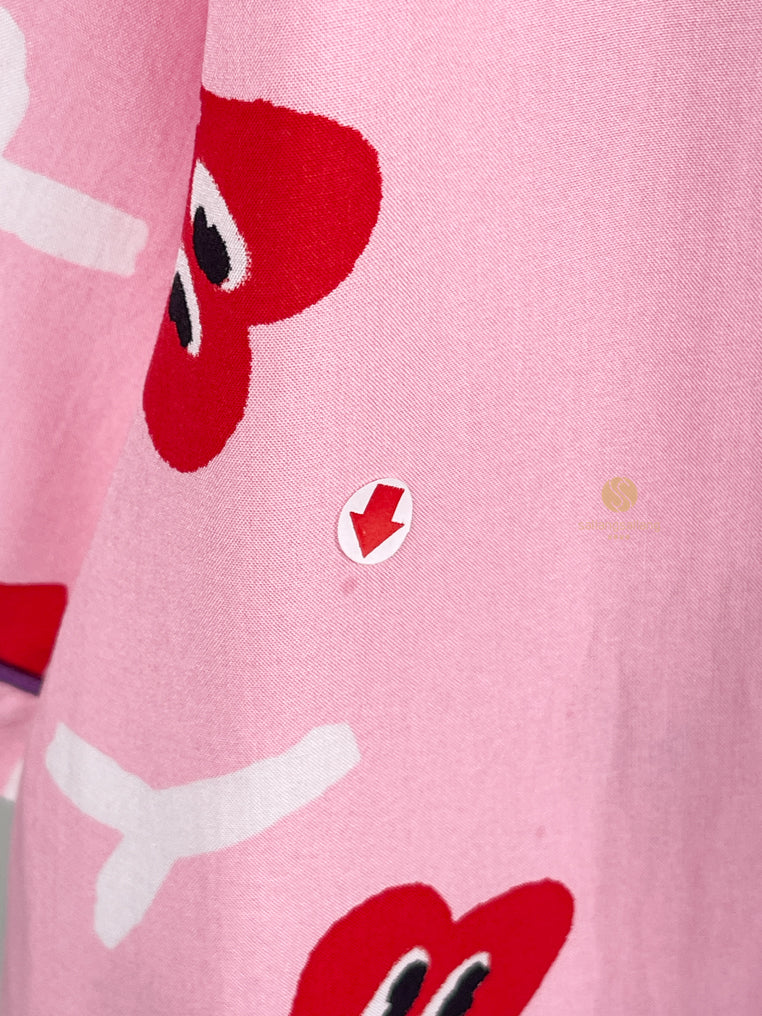 [DEFECT SALE 279] Soft Pajama Set Heart Ria