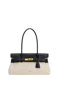 Yara Shoulder Bag - Black Canvas