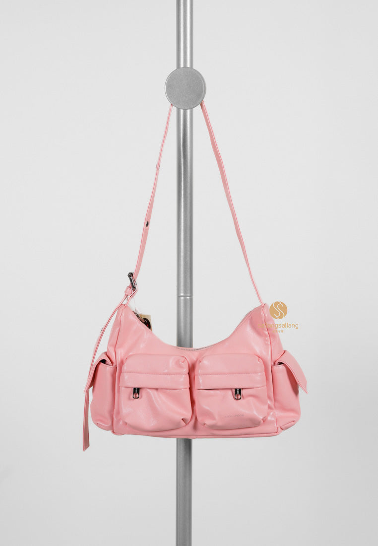 [DEFECT SALE 283] Pocket Mug Bag M Goat Pink