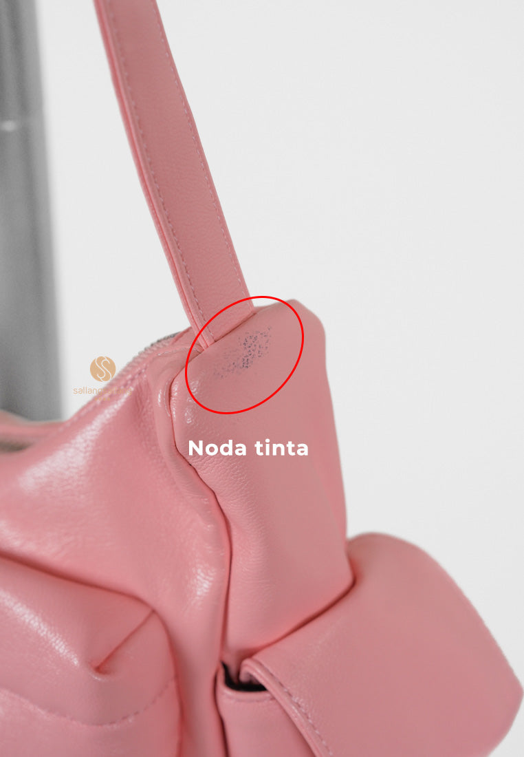 [DEFECT SALE 283] Pocket Mug Bag M Goat Pink