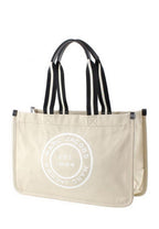 Signet Canvas Tote Large Beige