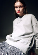 Sweatshirt Logo MRCD Grey Silver
