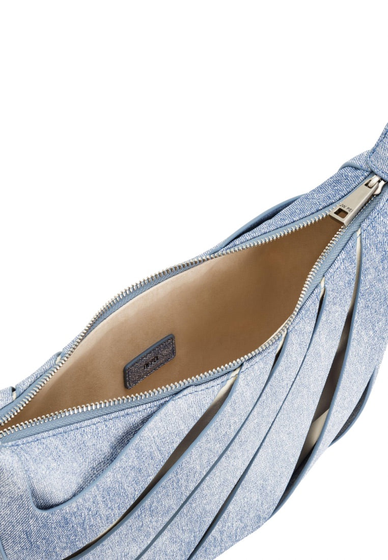 Jana Hollow Out Shoulder Bag - Blue