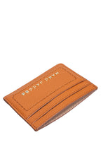 Leather Card Case Smoked Almond
