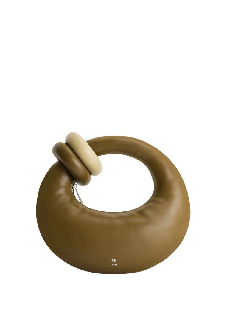 Abacus Top Handle Bag - Dark Olive