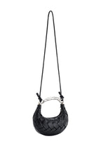Orla Weave Handbag - Black