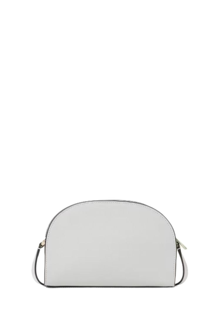 Perry Leather Dome Crossbody Stone Path