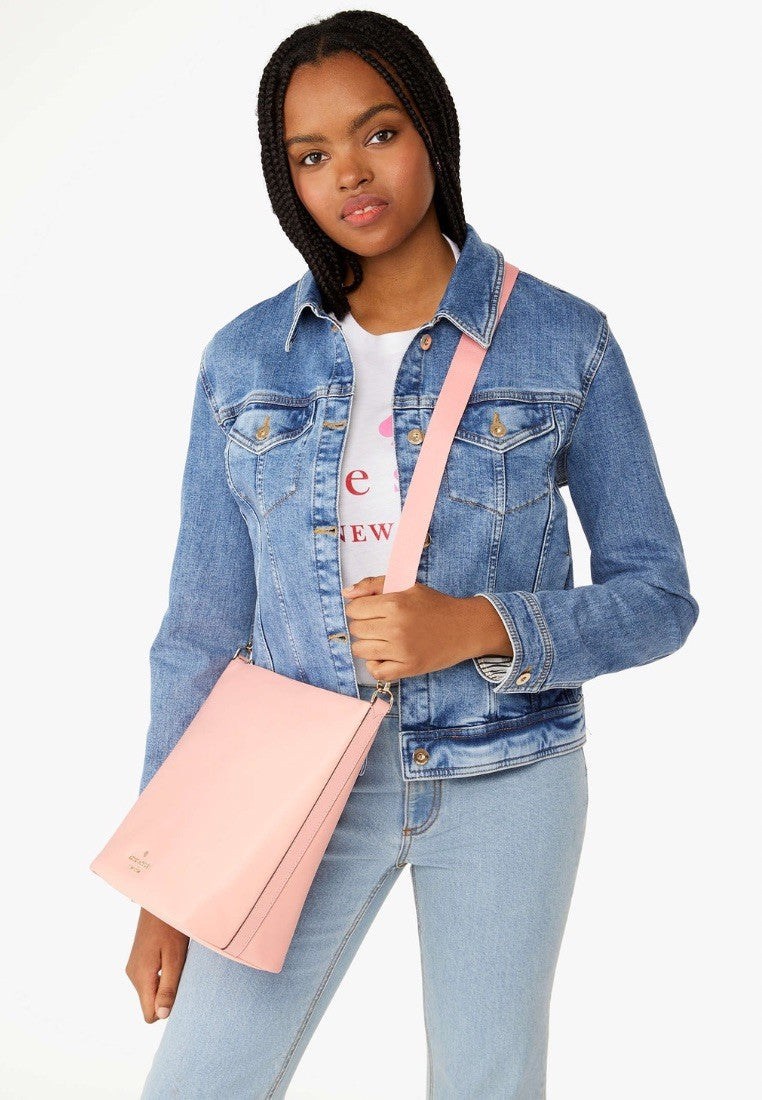 Chelsea Duffle Crossbody Peachy Rose