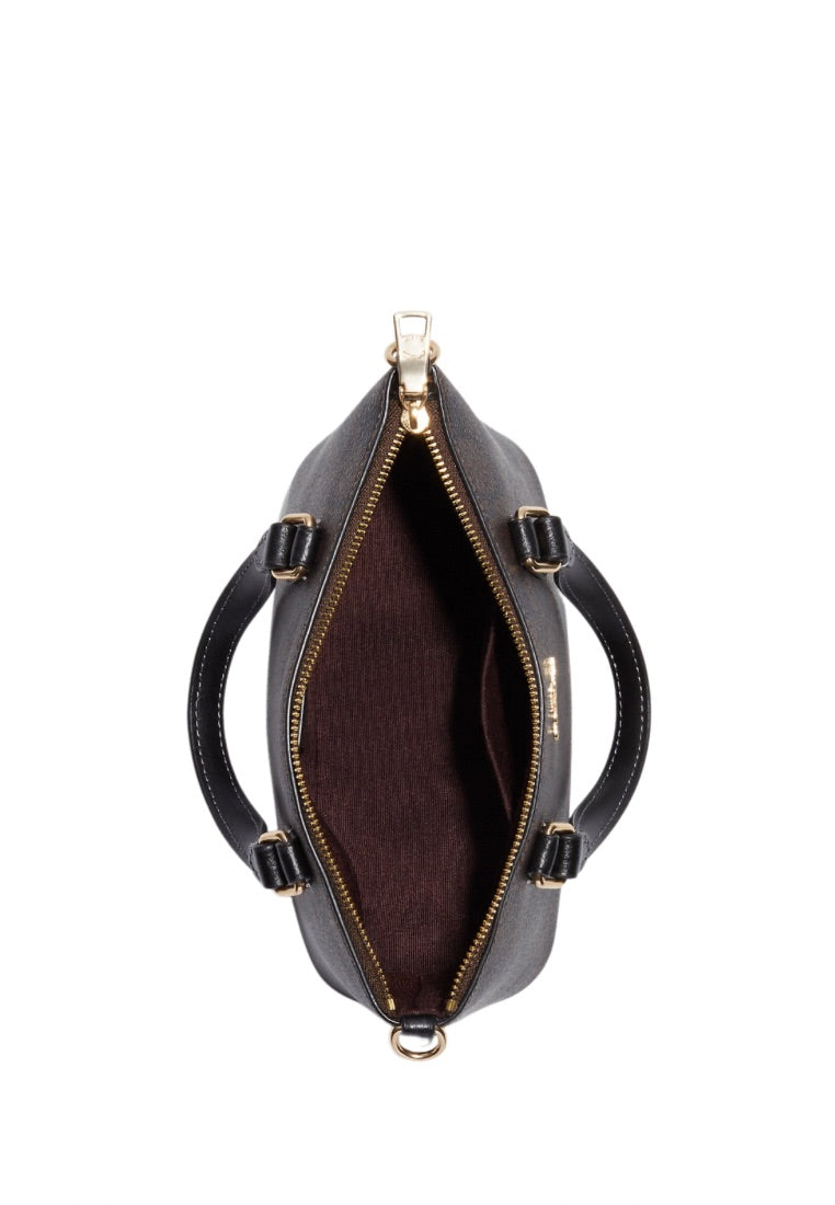 Mini Gallery Crossbody Brown Black
