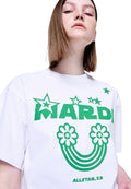 Tshirt Rainbow White Green
