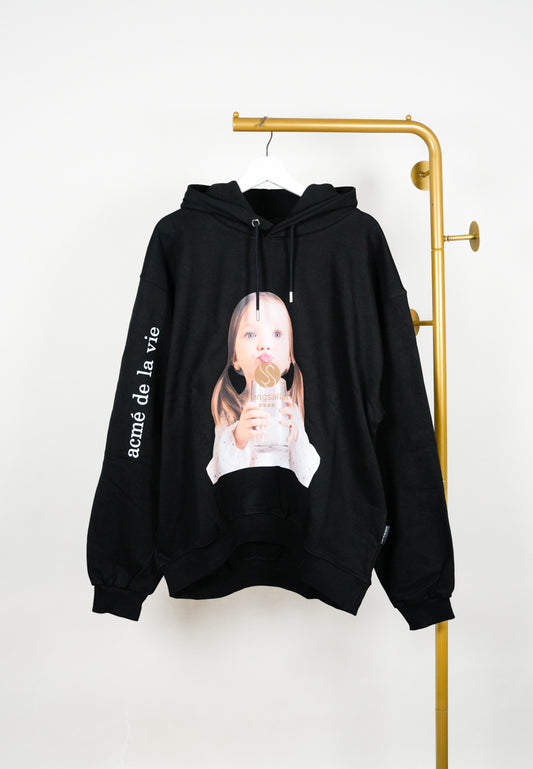 [DEFECT SALE 151] Baby Face Hoodie Black Milk Girl size 2