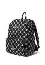 Jacquard Monogram Basic Backpack Pattern Black