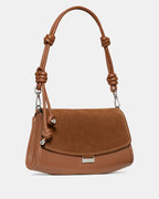 Ali Suede Shoulder Bag Warm Gingerbread