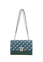 Amelie Monogram Shoulder Blue Mountain SS