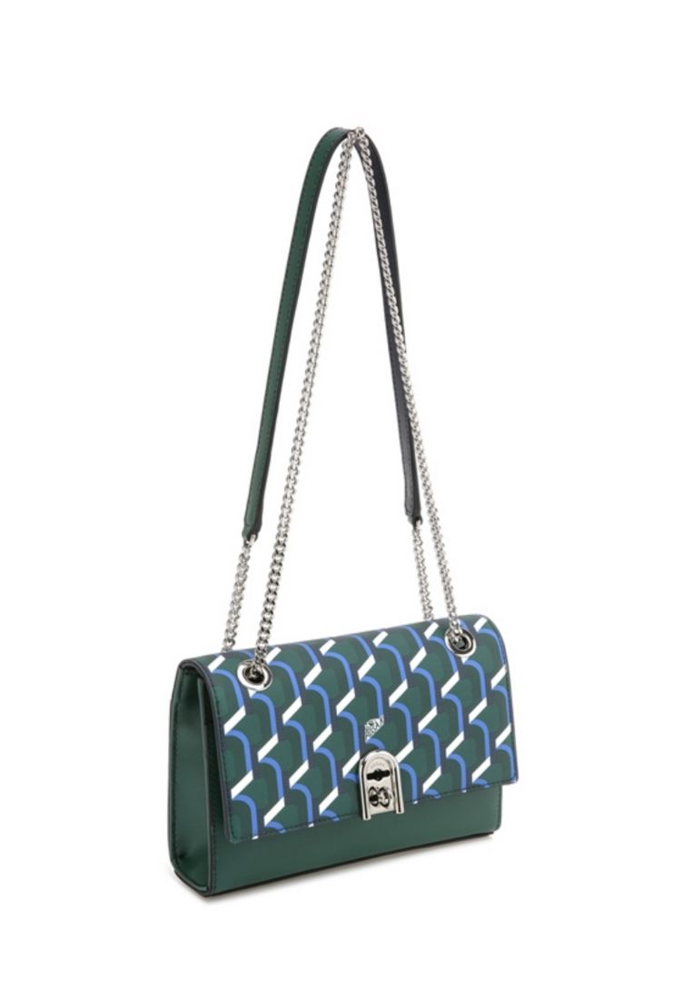 Amelie Monogram Shoulder Blue Mountain SS