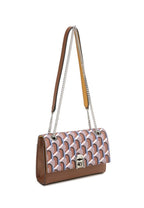 Amelie Monogram Shoulder Camel SS
