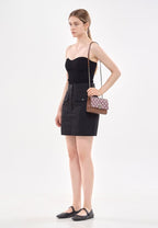Amelie Monogram Shoulder Camel SS