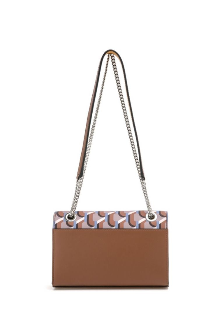 Amelie Monogram Shoulder Camel SS