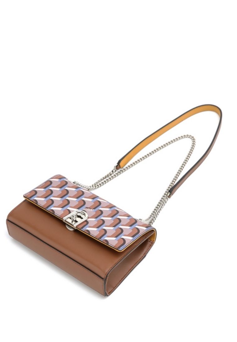 Amelie Monogram Shoulder Camel SS