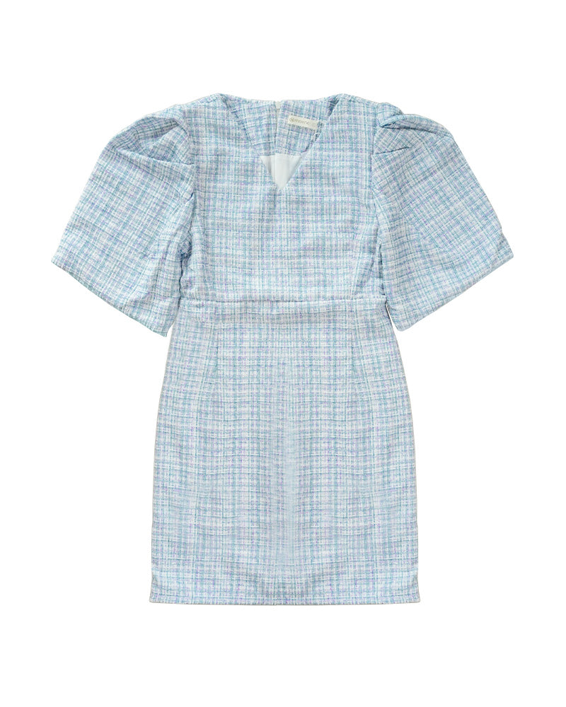 [MADE] Tweed Dress Mint
