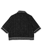 [MADE] Tweed Set Black Ivory
