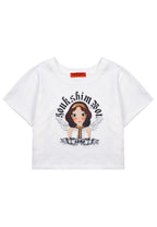 Angel Crop T-Shirt Luna