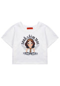 Angel Crop T-Shirt Luna