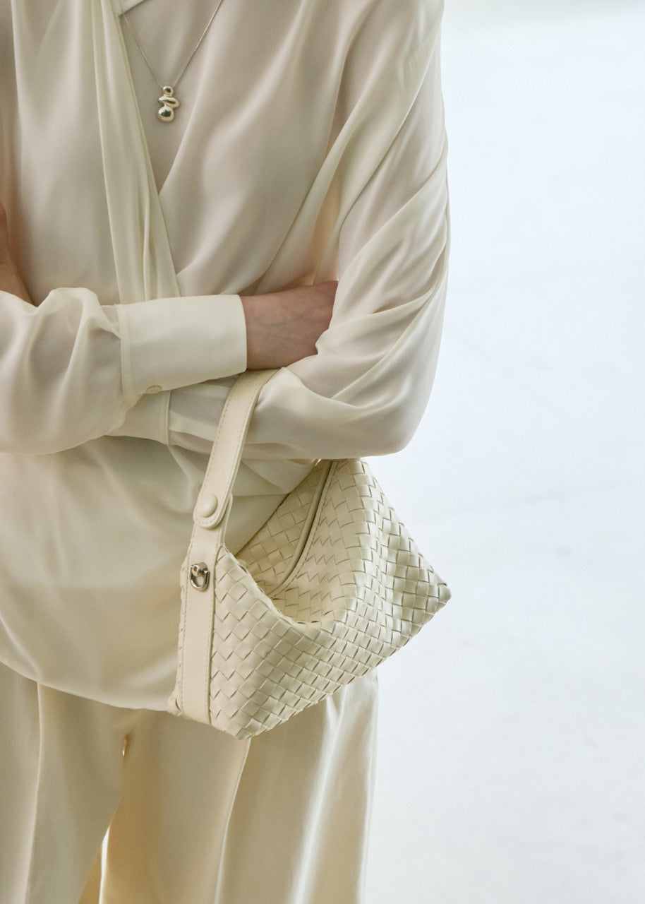 Lumina Weave Bag Buttercream