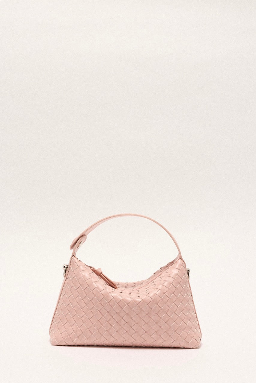 Lumina Weave Bag Blush Dawn