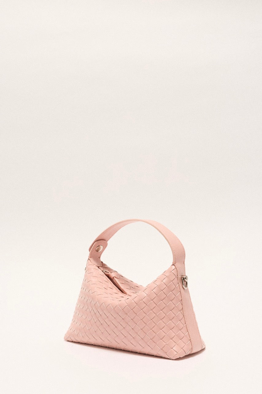 Lumina Weave Bag Blush Dawn