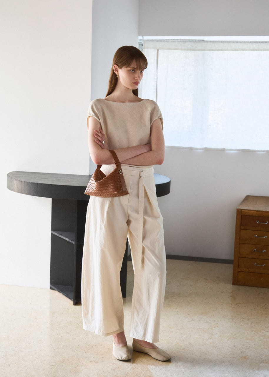 Lumina Weave Bag Caramel Latte