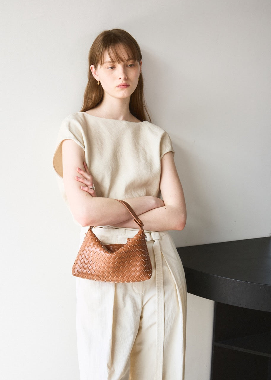 Lumina Weave Bag Caramel Latte