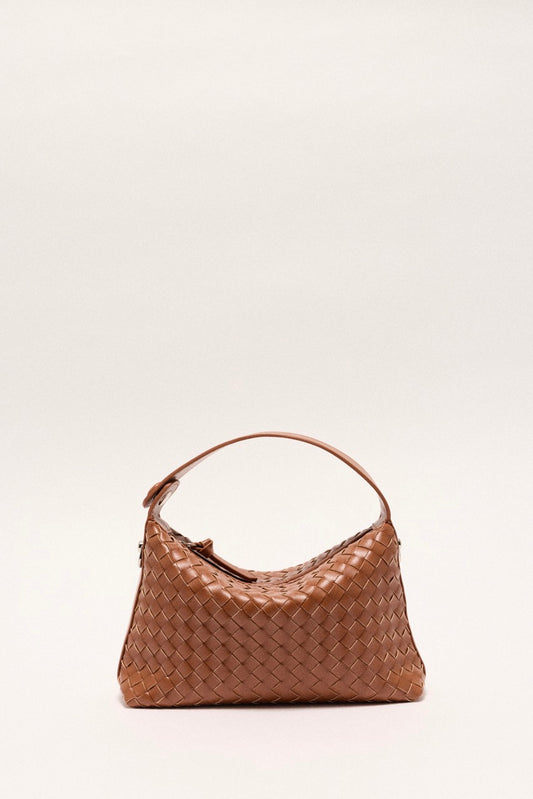 Lumina Weave Bag Caramel Latte
