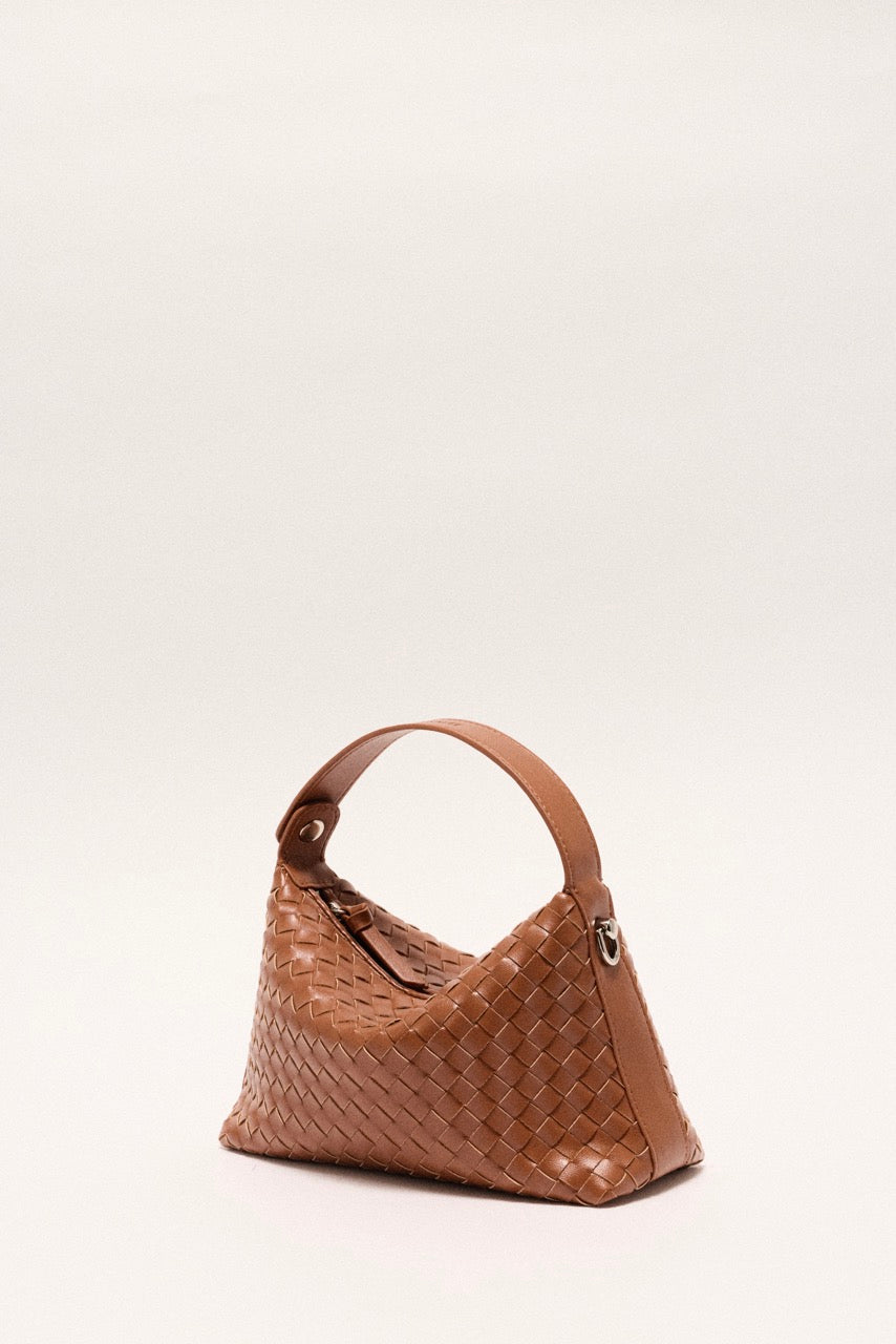 Lumina Weave Bag Caramel Latte