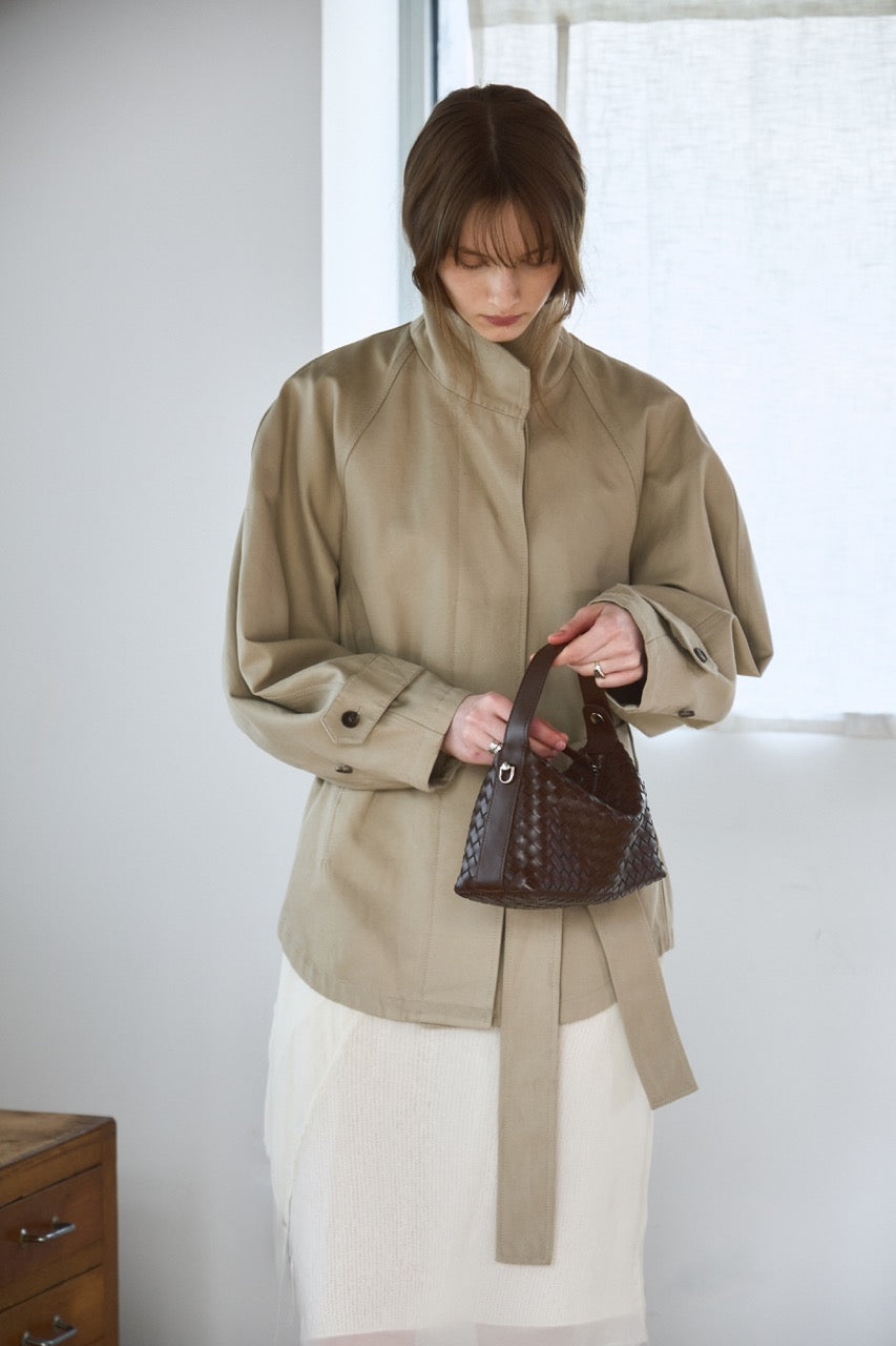 Lumina Weave Bag Dark Mocha