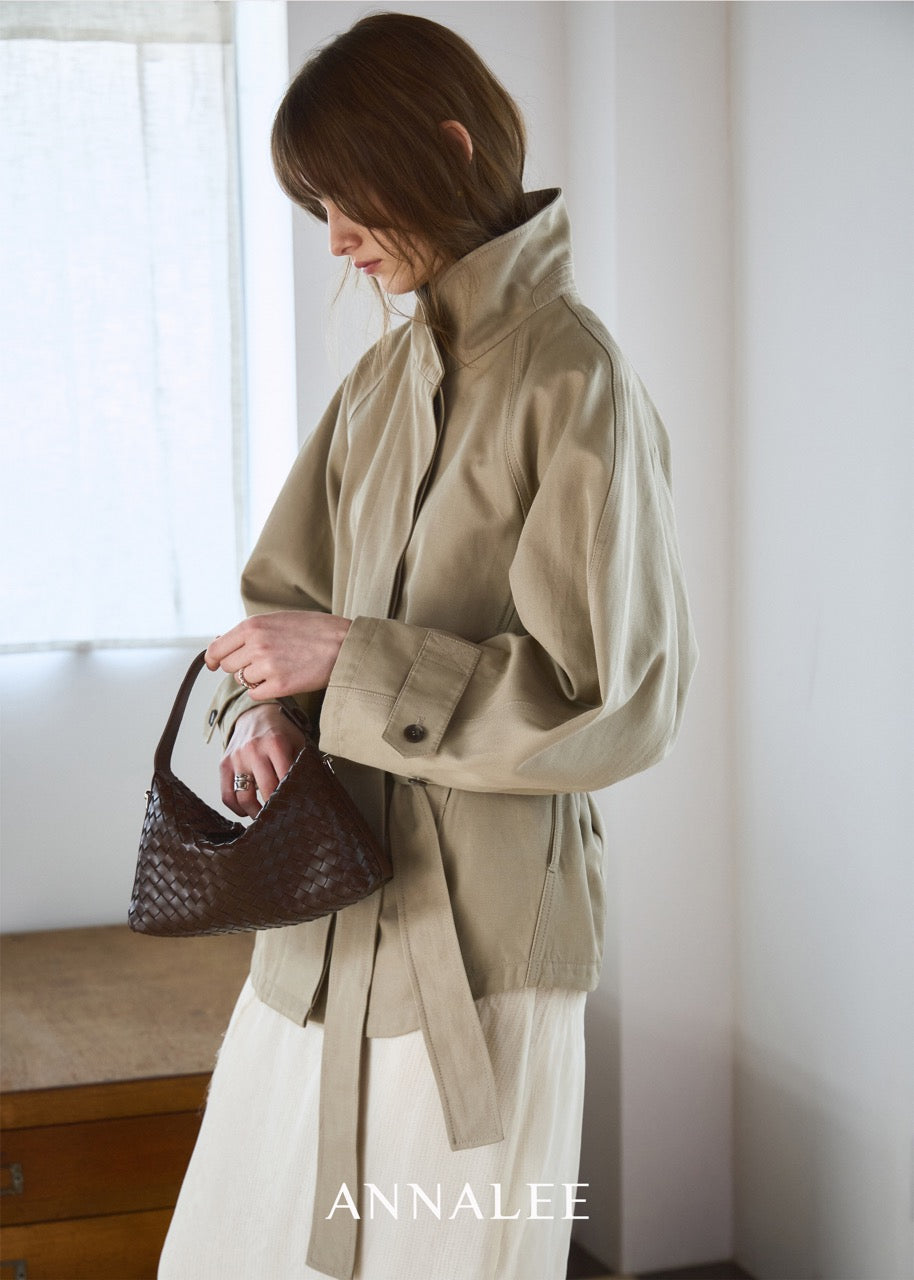 Lumina Weave Bag Dark Mocha