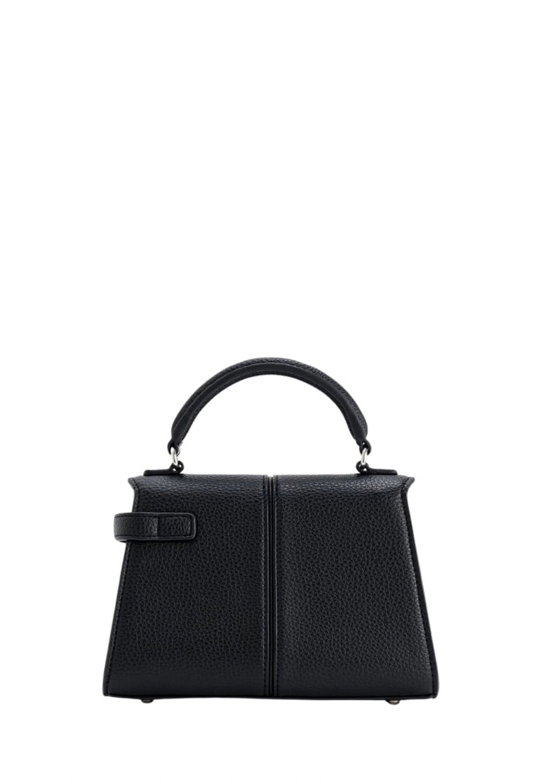 Elise Top Handle Bag - Black
