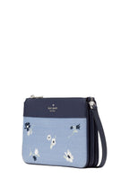 Leila Triple Gusset Crossbody Indigo Shadow Multi