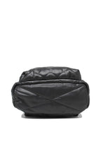 Quilted Moro Backpack Black