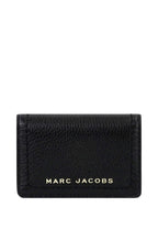 Groove Leather Business Card Case Black