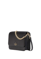 Madison Flap Convertible Crossbody Black